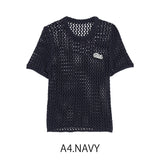 MICALLE MICALLE(ミカーレミカーレ)かぎ編みニットトップス