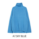 MICALLE MICALLE(ミカーレミカーレ)12COLOR ウォッシャブルハイネックリブニット