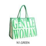 MICALLE MICALLE(ミカーレミカーレ)4カラー アルファベットプリントバッグ