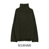 MICALLE MICALLE(ミカーレミカーレ)12COLOR ウォッシャブルハイネックリブニット