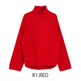 MICALLE MICALLE(ミカーレミカーレ)9COLOR ウォッシャブルハイネックリブニット