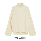 MICALLE MICALLE(ミカーレミカーレ)9COLOR ウォッシャブルハイネックリブニット