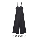 MICALLE MICALLE(ミカーレミカーレ)フリルトップサロペット