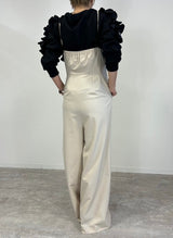 MICALLE MICALLE(ミカーレミカーレ)フリルトップサロペット