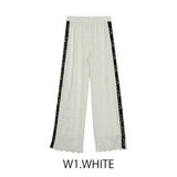 MICALLE MICALLE(ミカーレミカーレ)レースサイドラインパンツ