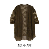 MICALLE MICALLE(ミカーレミカーレ ) シアーレイヤーカーディガン