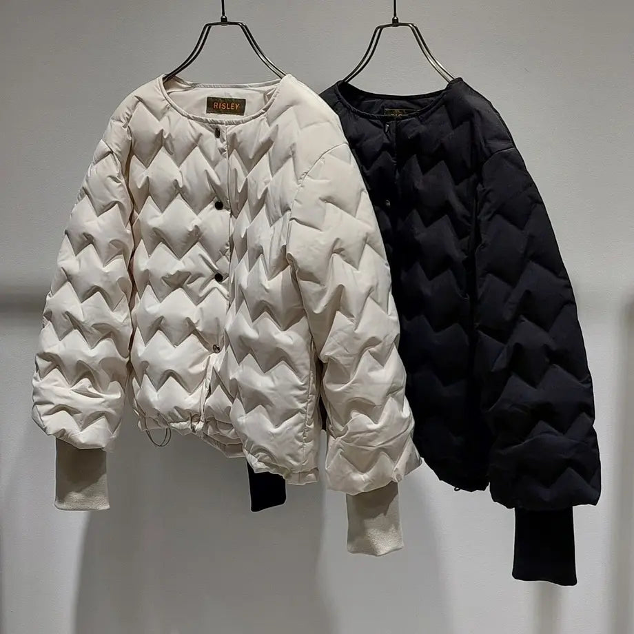 RISLEY(リズレー)3カラー キルティングdown jacket RISLEY(リズレー)3カラー キルティングdown jacket