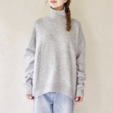 【数量限定カラー入荷】MICALLE MICALLE(ミカーレミカーレ)wool混ハイネックニット