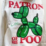 PATRON OF THE POOL Balloon Dog oversized hoodie バルーンドッグフーディ