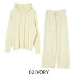 MICALLE MICALLE(ミカーレミカーレ) hoodie knit setup