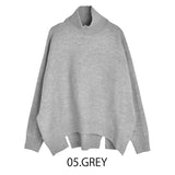 【数量限定カラー入荷】MICALLE MICALLE(ミカーレミカーレ)wool混ハイネックニット