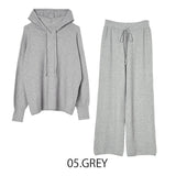 MICALLE MICALLE(ミカーレミカーレ) hoodie knit setup