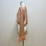 Dixie(ディクシー)2カラー フェザースリーブブラウス