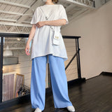 MICALLE MICALLE(ミカーレミカーレ)8カラー リラックスフィットリブプリーツパンツ