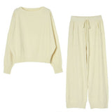 MICALLE MICALLE(ミカーレミカーレ)round neck knit setup