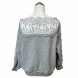 MICALLE MICALLE(ミカーレミカーレ)3カラー レース切り替えTシャツ - AVANTI&JOLIJOLI