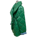 Souvenir (スーベニア) 2カラー キルティングラップ中綿コート