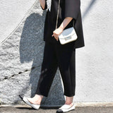 MICALLE(ミカーレミカーレ)Rebecca ボンディングクロップドパンツ