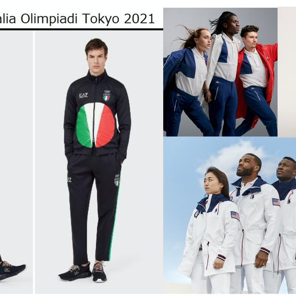 EMPORIO ARMANI 東京五輪デザイン イタリア代表ユニフォーム 上下-