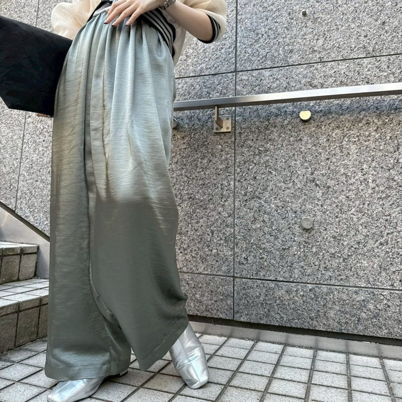 MICALLE MICALLE（ミカーレミカーレ）ドレープパンツ