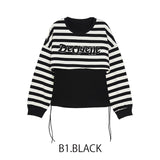 MICALLE MICALLE（ミカーレミカーレ)レイヤード風ボーダーＴシャツ