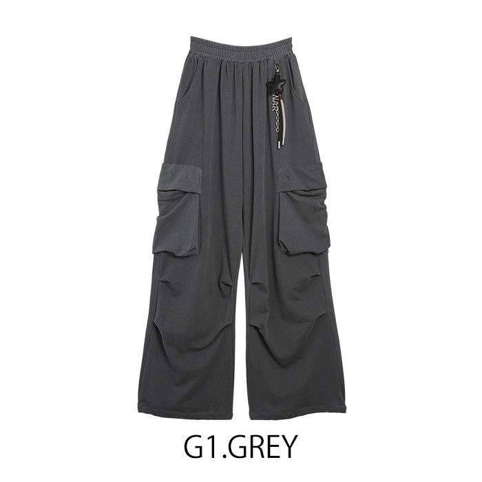 MICALLE MICALLE（ミカーレミカーレ）タックスェットパンツ