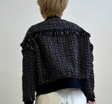 MICALLE MICALLE（ミカーレミカーレ）ツイードブルゾン