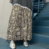 MICALLE MICALLE（ミカーレミカーレ）柄ティアードスカート