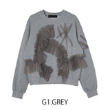 MICALLE MICALLE（ミカーレミカーレ）デザインチュールスウェット