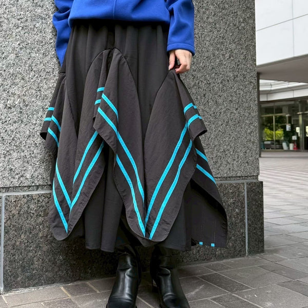 MICALLE MICALLE（ミカーレミカーレ）配色デザインスカート