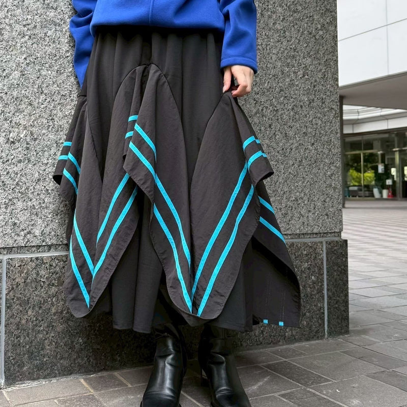 MICALLE MICALLE（ミカーレミカーレ）配色デザインスカート