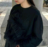 MICALLE MICALLE（ミカーレミカーレ）デザインチュールスウェット