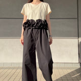 MICALLE MICALLE（ミカーレミカーレ）フリルＴセットアップ