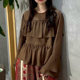 MICALLE MICALLE（ミカーレミカーレ）フリルブラウス