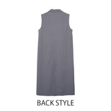 MICALLE MICALLE（ミカーレミカーレ）ストライプロングジレ