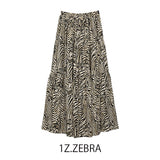 MICALLE MICALLE（ミカーレミカーレ）柄ティアードスカート