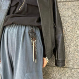 MICALLE MICALLE（ミカーレミカーレ）タックスェットパンツ