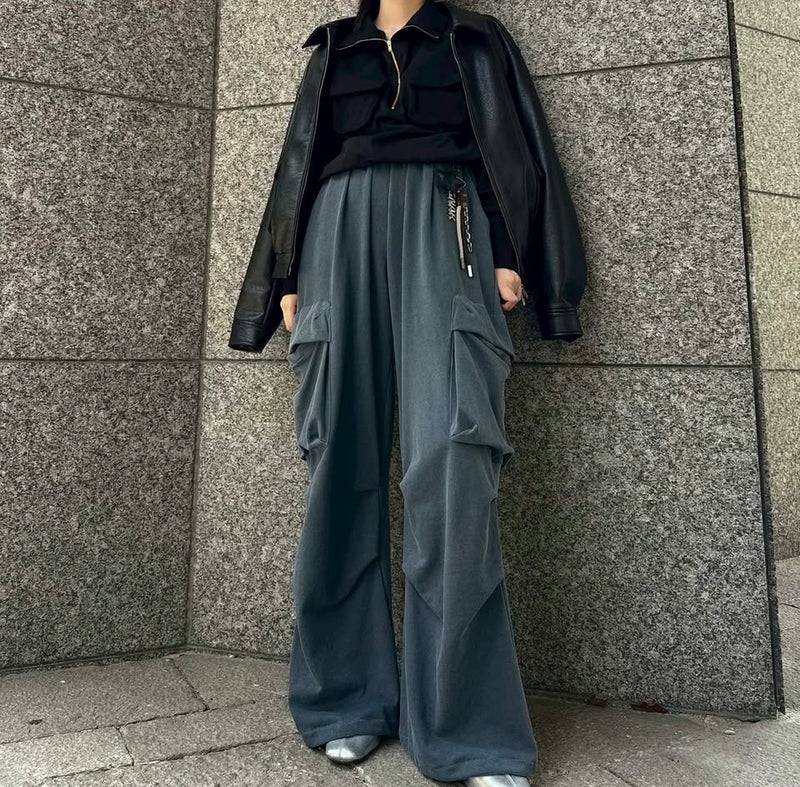 MICALLE MICALLE（ミカーレミカーレ）タックスェットパンツ