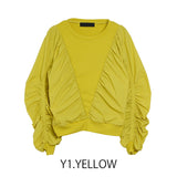 MICALLE MICALLE（ミカーレミカーレ）ギャザースリーブトップス