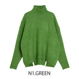 MICALLE MICALLE（ミカーレミカーレ）13COLOR wool混ハイネックニット