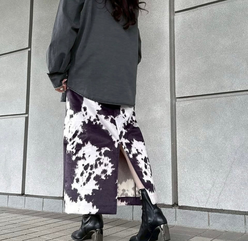 MICALLE MICALLE（ミカーレミカーレ）アニマル柄スカート