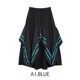 MICALLE MICALLE（ミカーレミカーレ）配色デザインスカート