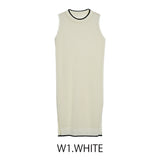 MICALLE MICALLE（ミカーレミカーレ ) ネットニットロングベスト