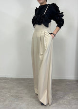 MICALLE MICALLE（ミカーレミカーレ）フリルトップサロペット