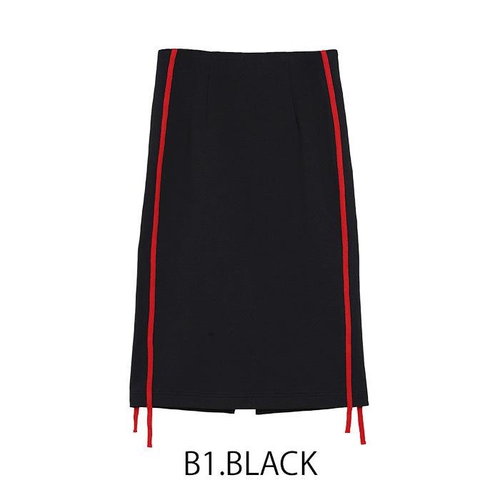 MICALLE MICALLE（ミカーレミカーレ）ラインテープスカート