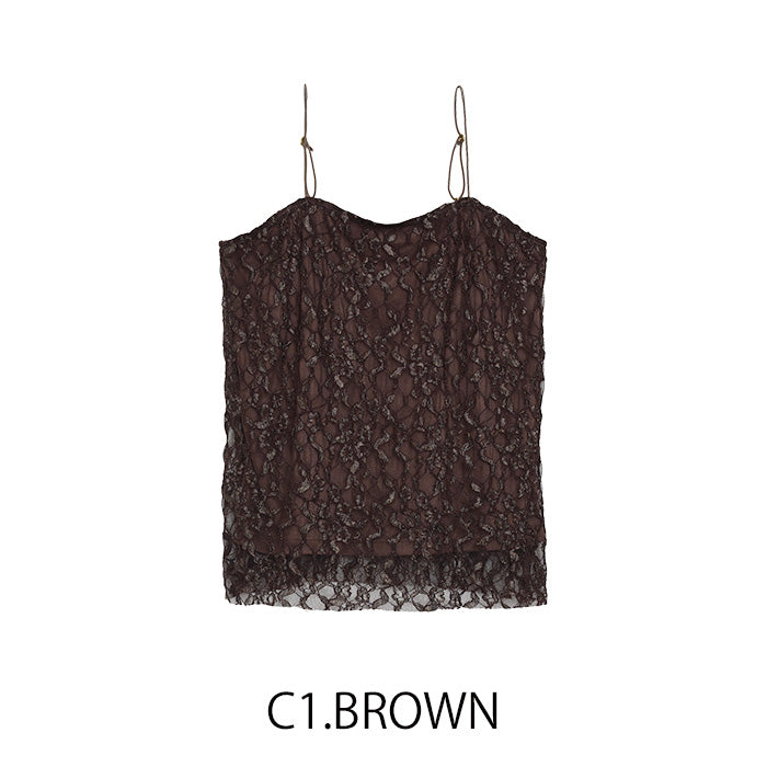 MICALLE MICALLE（ミカーレミカーレ）レースキャミビスチェ