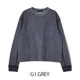 MICALLE MICALLE（ミカーレミカーレ）チュール重ねプルオーバー