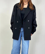 MICALLE MICALLE（ミカーレミカーレ ) 異素材テーラードジャケット