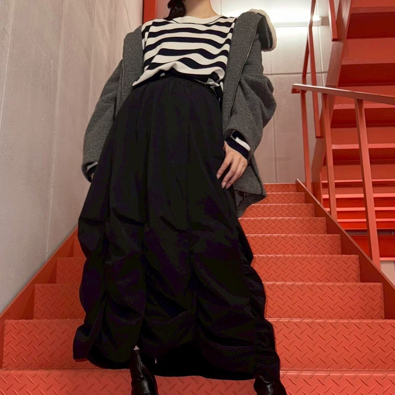 MICALLE MICALLE（ミカーレミカーレ）ランダムタックスカート