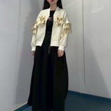 MICALLE MICALLE（ミカーレミカーレ）フリルデザインブルゾン